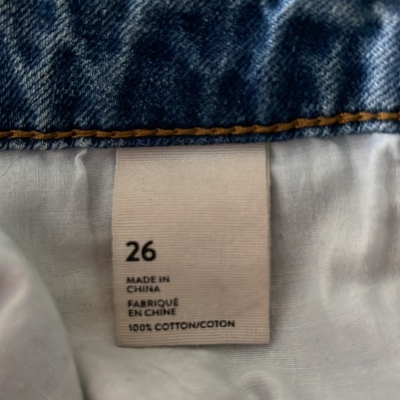 SUN & SHADOW Ripped High Rise Shorts - Picture 12 of 13